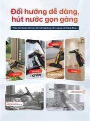 Máy hút nước lau kính cầm tay không dây UNIQ Glint G3
