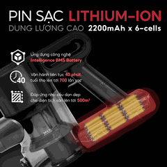 Máy hút bụi cầm tay không dây UNIQ Free A7 chính hãng đa năng hút bụi mini giường nệm ô tô ghế sofa