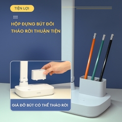 Đèn học, đọc sách, làm việc UNIQ SOLAR E7 chống cận để bàn bảo vệ mắt