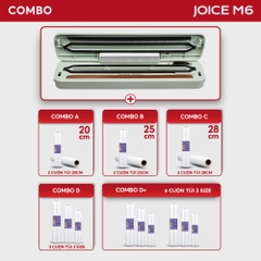 Máy hút chân không UNIQ Joice M6 65000 Pa máy ép chân không thực phẩm mini gia đình cầm tay hàn miệng túi tự động