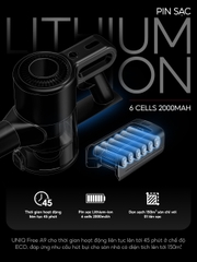 Máy hút bụi cầm tay không dây UNIQ Free A9 Pro máy hút bụi mini gia đình đa năng cây hút bụi xe ô tô ga giường sofa nệm