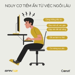 Xe đạp thể dục gấp gọn mini Crenot Spin X8 phục hồi chức năng cho người già trấn thương tập luyện tại chỗ tại nhà dân văn phòng