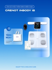 Cân sức khỏe điện tử Crenot inBody i8 cân phân tích lượng mỡ đo 31 chỉ số cơ thể thông minh cân y tế điện tử mini