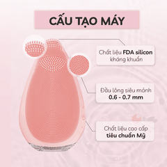 Máy Rửa Mặt Sóng Âm CRENOT NIA P5