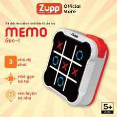 Cờ caro X O điện tử Tic Tac Toe Zupp Memo Gen 1 trò chơi trí tuệ rèn luyện trí nhớ thông minh