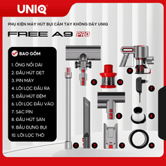 Phụ Kiện Máy hút bụi UNIQ Free A9 Pro