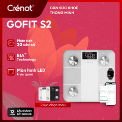 Cân Sức Khoẻ Điện Tử Thông Minh Crénot Gofit S2