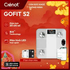 Cân Sức Khoẻ Điện Tử Thông Minh Crénot Gofit S2