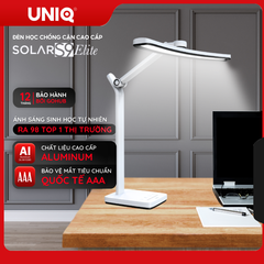 Đèn Led Để Bàn Làm Việc, Đèn Học Cao Cấp UNIQ Solar S9 Elite