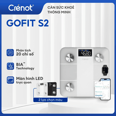 Cân Sức Khoẻ Điện Tử Thông Minh Crénot Gofit S2