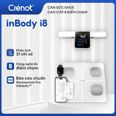 Cân sức khỏe điện tử Crénot inBody i8 - 8 điểm chạm