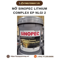 Mỡ SINOPEC lithium complex EP NLGI 1, 2, 3