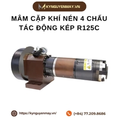 Mâm cặp khí nén 4 chấu tác động kép R125C