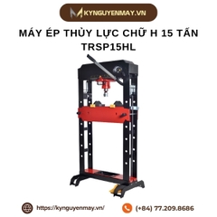 Máy ép thủy lực chữ H 15 tấn TRSP15HL (có đồng hồ)