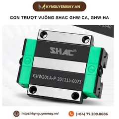 Con trượt vuông SHAC GHW-CA, GHW-HA