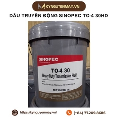 Dầu truyền động SINOPEC TO-4 30HD