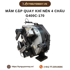Mâm cặp quay khí nén 4 chấu G400C-170