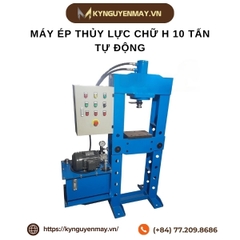 Máy ép thủy lực chữ H 10 tấn tự động