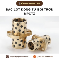 Bạc lót đồng tự bôi trơn MPCTZ (Flange Integrated Oil Free Bushings)