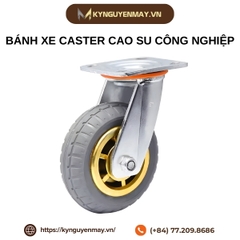 Bánh xe caster cao su công nghiệp