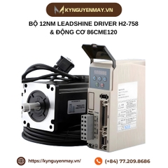 Bộ 12Nm LEADSHINE driver H2-758 & động cơ 86CME120