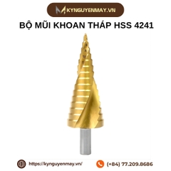 Bộ mũi khoan tháp HSS 4241