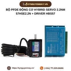 Bộ PFDE động cơ hybrid servo 2.2Nm 57HSE2.2N + driver HBS57