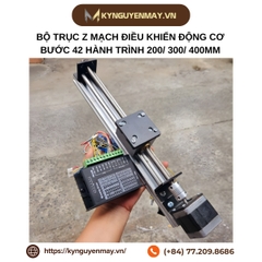 Bộ trục Z mạch điều khiển động cơ bước 42 hành trình 200/ 300/ 400mm