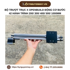 Bộ trượt trục X openbuild động cơ bước 42 hành trình 200/ 300/ 400/ 500/ 1000mm