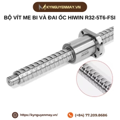 Bộ vít me bi và đai ốc 32mm HIWIN R32-5T6, FSI3205