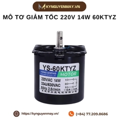 Mô tơ giảm tốc 220v 14W 60KTYZ