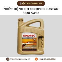 Nhớt động cơ SINOPEC JUSTAR J600 5W30