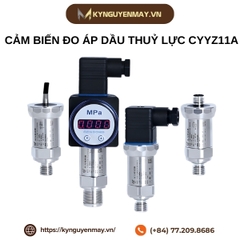 Cảm biến áp đo áp dầu thuỷ lực nhiệt độ cao 4-20mA đầu dò RS485 CYYZ11A