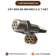 Cây sửa đá mài đầu gắn kim cương 3, 5, 7 hạt