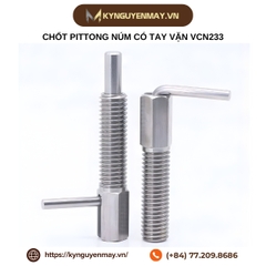 Chốt pittong núm có tay vặn VCN233