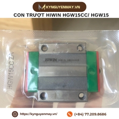 Con trượt HIWIN HGW15CC/ W15C (61.4x47x24mm)