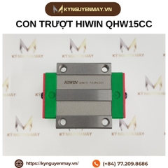 Con trượt HIWIN QHW | QHW15CC, QHW20CC, QHW25CC, QHW35CC, QHW45CC