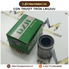 Con trượt tròn LM12UU (Vòng bi tuyến tính LM12UU 12x21x30mm)
