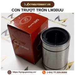 Con trượt tròn bi LM30UU, LM-30UU (Phi 30x45x64mm)