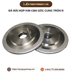 Đá mài hợp kim CBN góc cung tròn R
