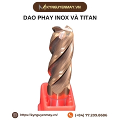 Dao phay inox và titan