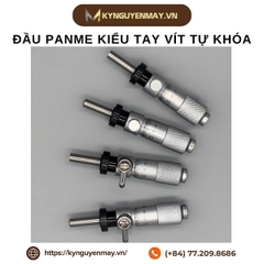 Đầu panme kiểu tay vít tự khóa