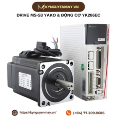 Drive MS-S3 YAKO & động cơ YK286EC80A1, YK286EC118A1, YK286EC156A1