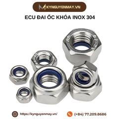 ECU đai ốc khóa inox 304