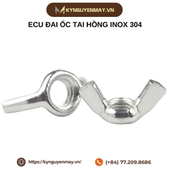 ECU đai ốc tai hồng inox 304