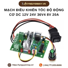 Mạch điều khiển tốc độ động cơ DC 12V 24V 36V4 8V 20A