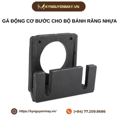 Gá động cơ bước cho bộ bánh răng nhựa