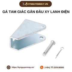 Gá tam giác gắn đầu xy lanh điện