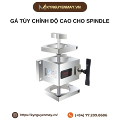 Gá tùy chỉnh độ cao cho spindle phi Ø65mm / Ø80mm / Ø100mm