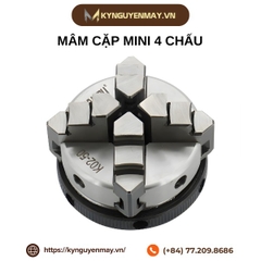Mâm cặp mini 4 chấu K02-50, K02-63, K02-80, K02-100